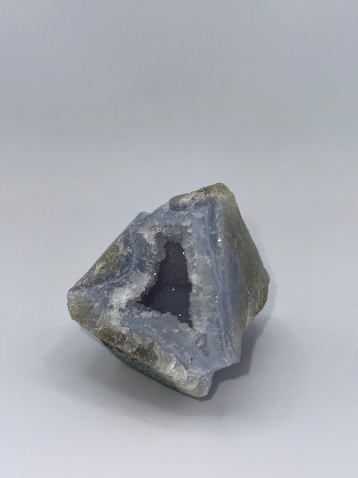 Blue Lace Agate Geode