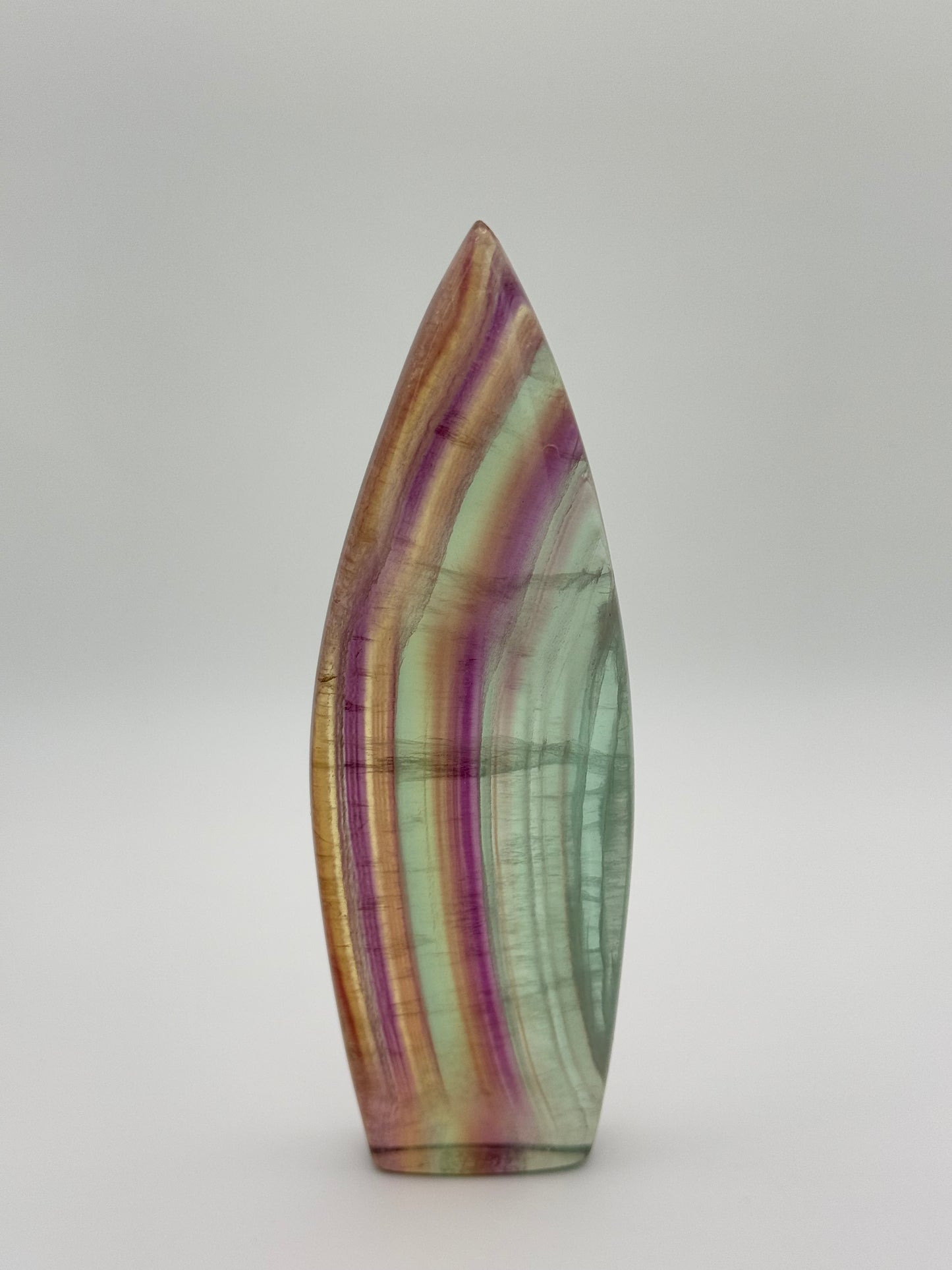 High Quality Rainbow Fluorite Flame