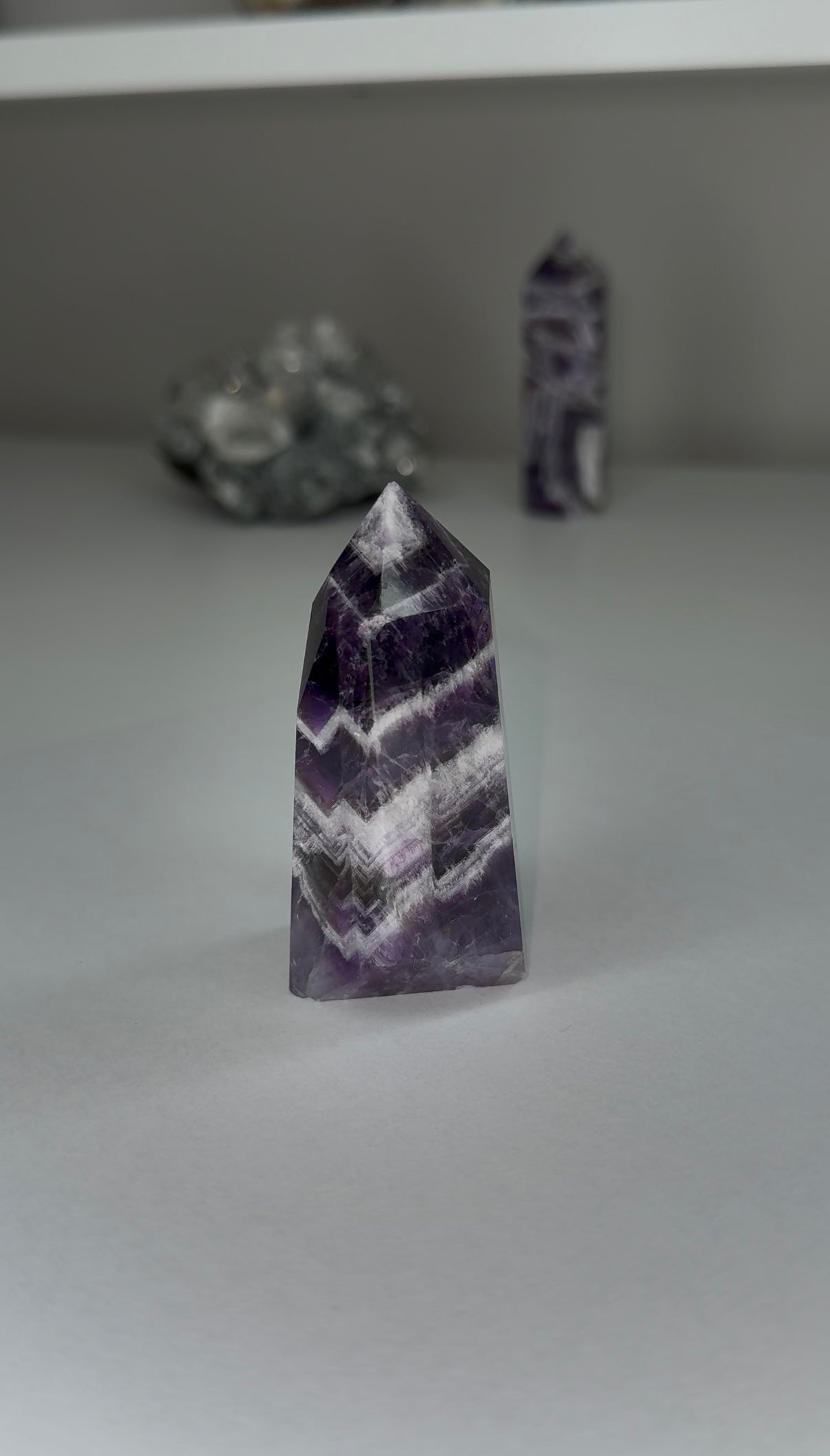 Chevron Amethyst Tower