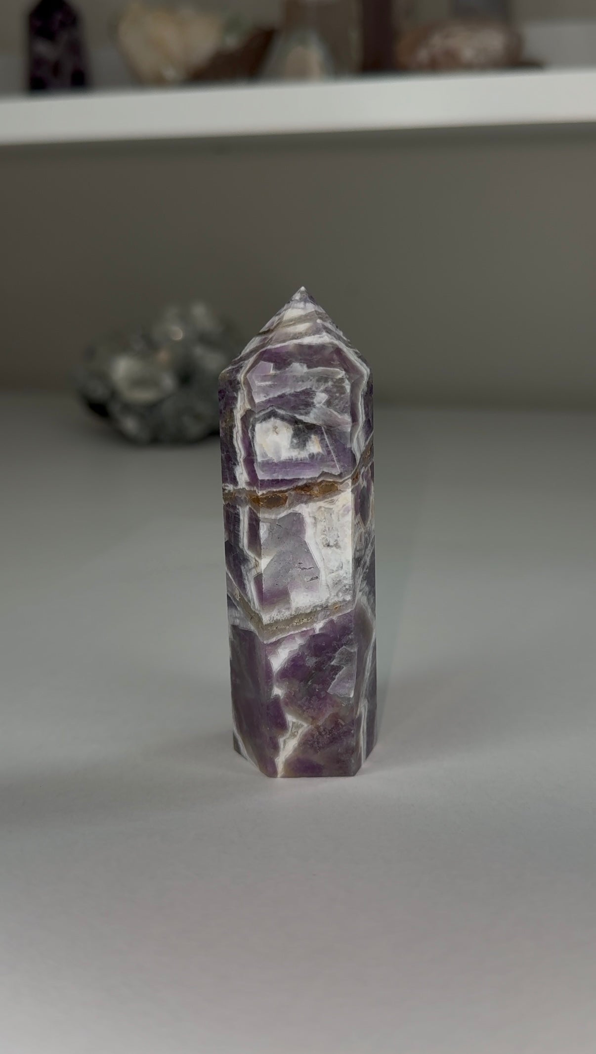 Chevron Amethyst Tower