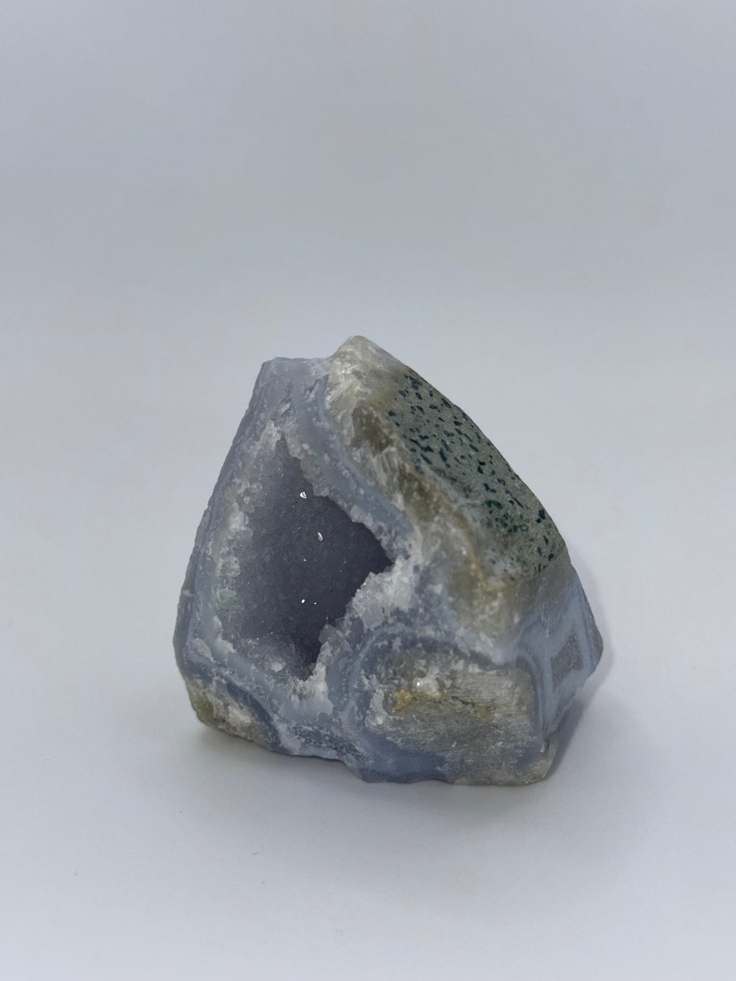 Blue Lace Agate Geode