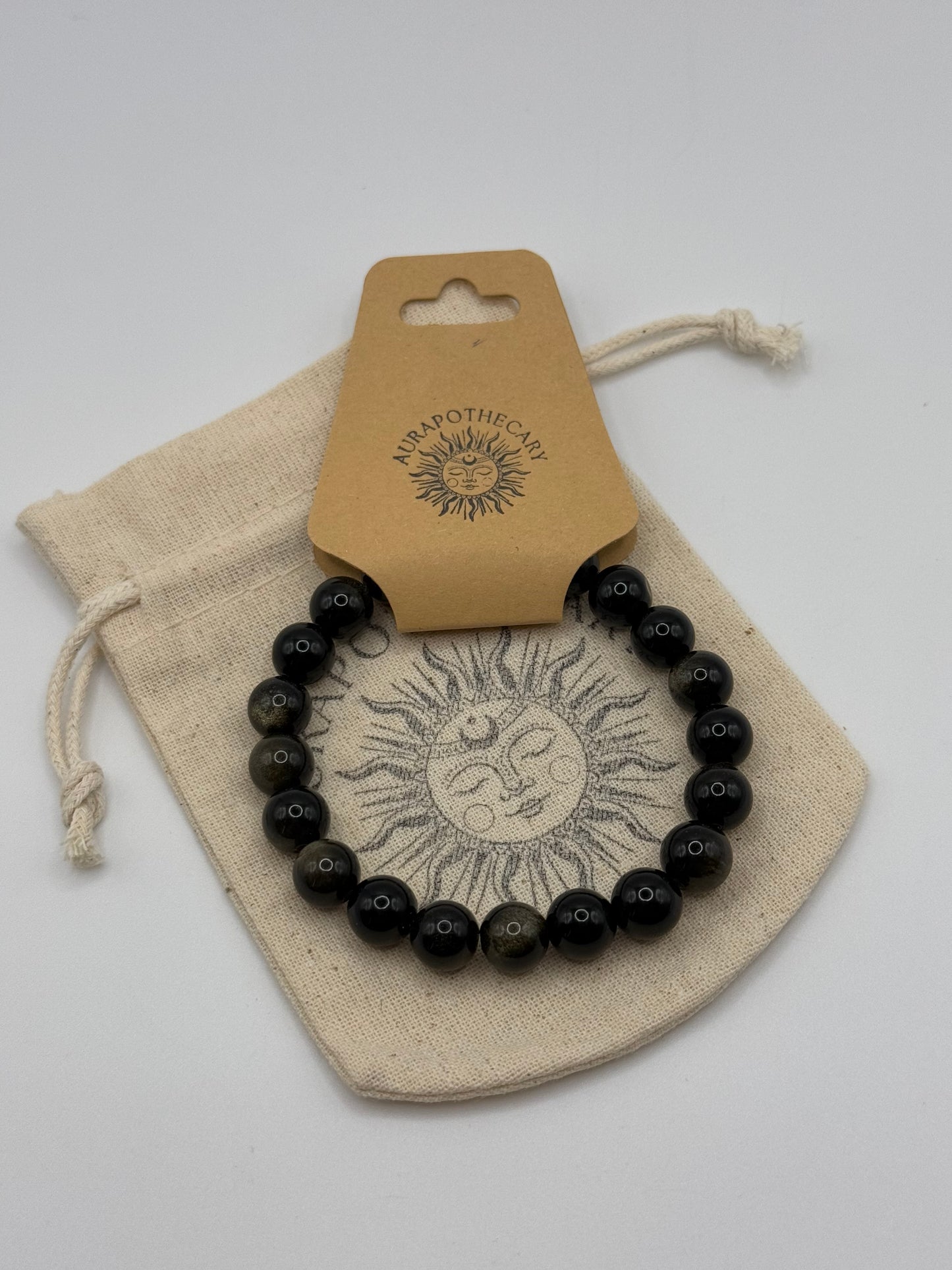 Protection | Gold Sheen Obsidian Bracelet