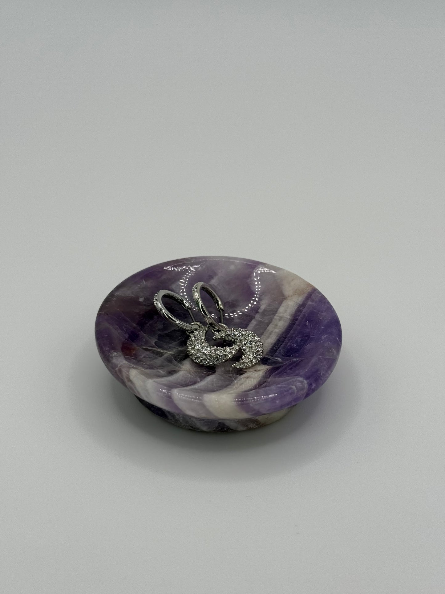 Chevron Amethyst Mini Bowls