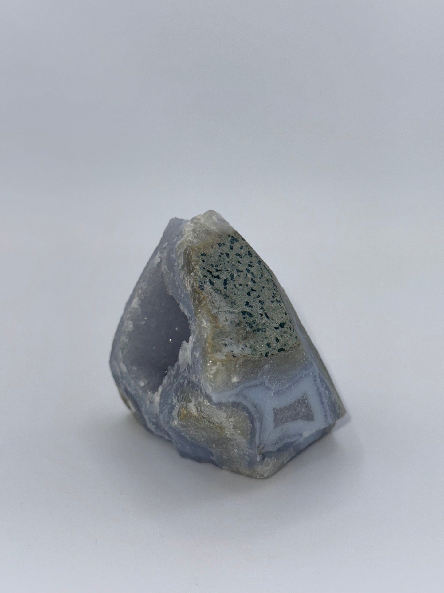 Blue Lace Agate Geode