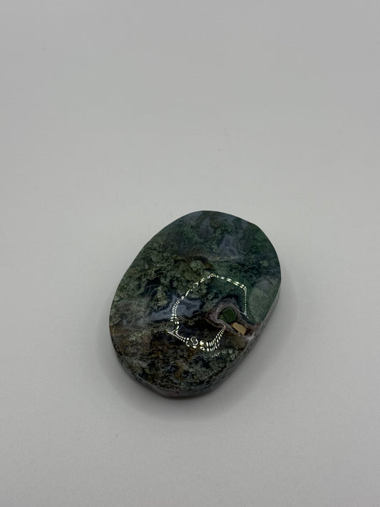 Moss Agate Palmstone