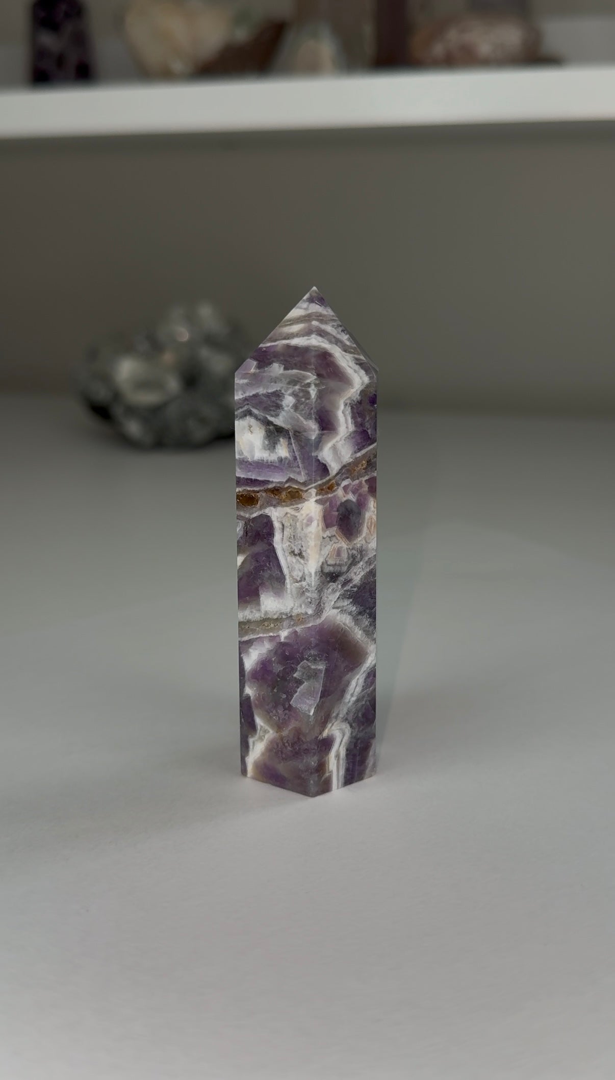 Chevron Amethyst Tower