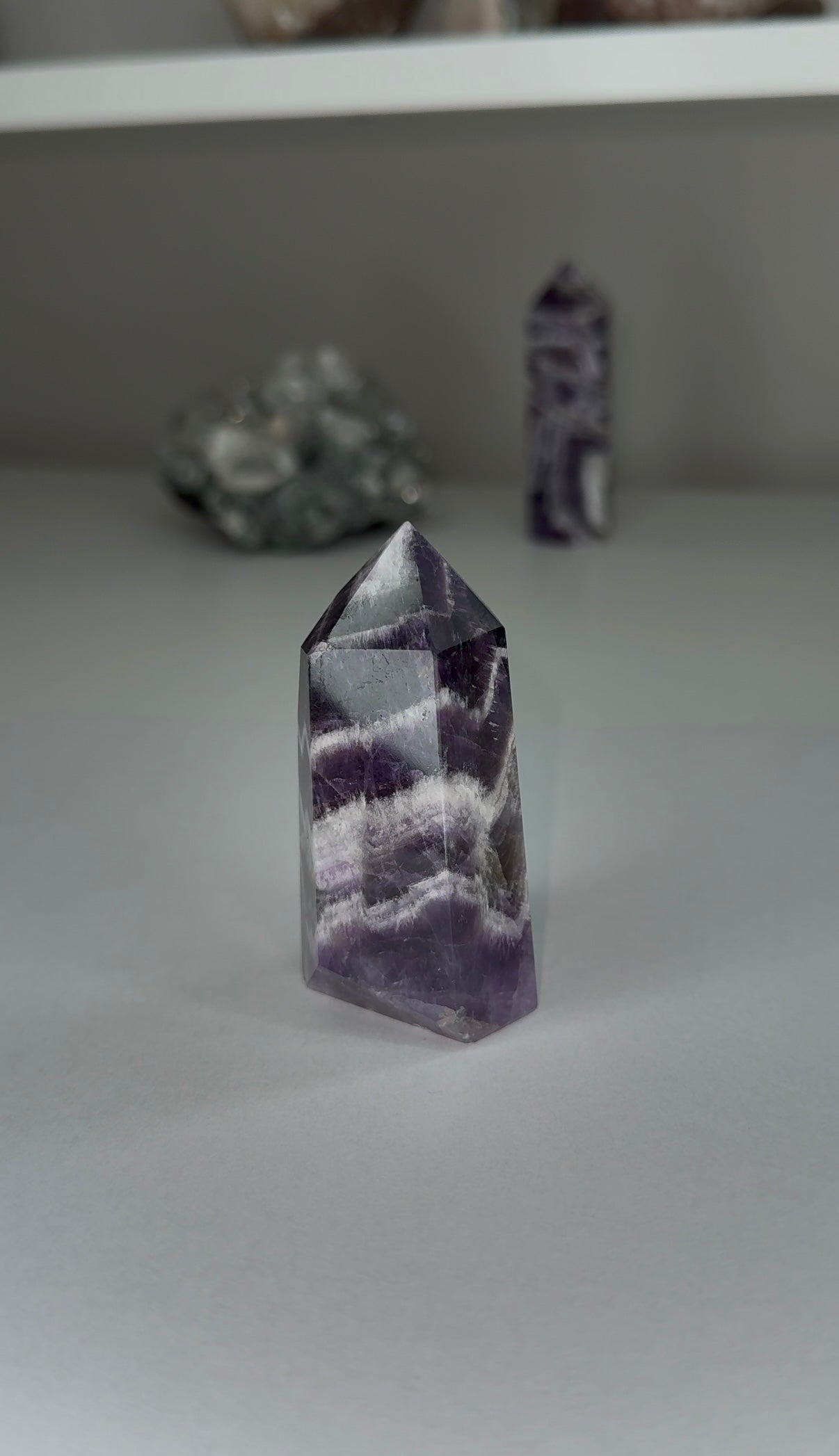Chevron Amethyst Tower