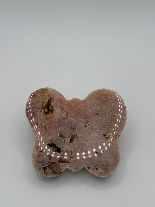 Pink Amethyst Butterfly
