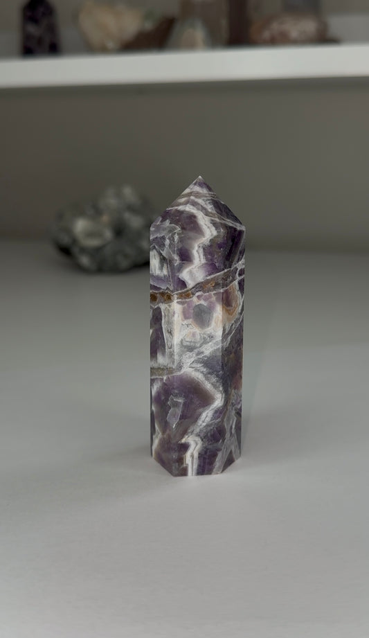 Chevron Amethyst Tower