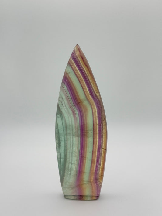 High Quality Rainbow Fluorite Flame