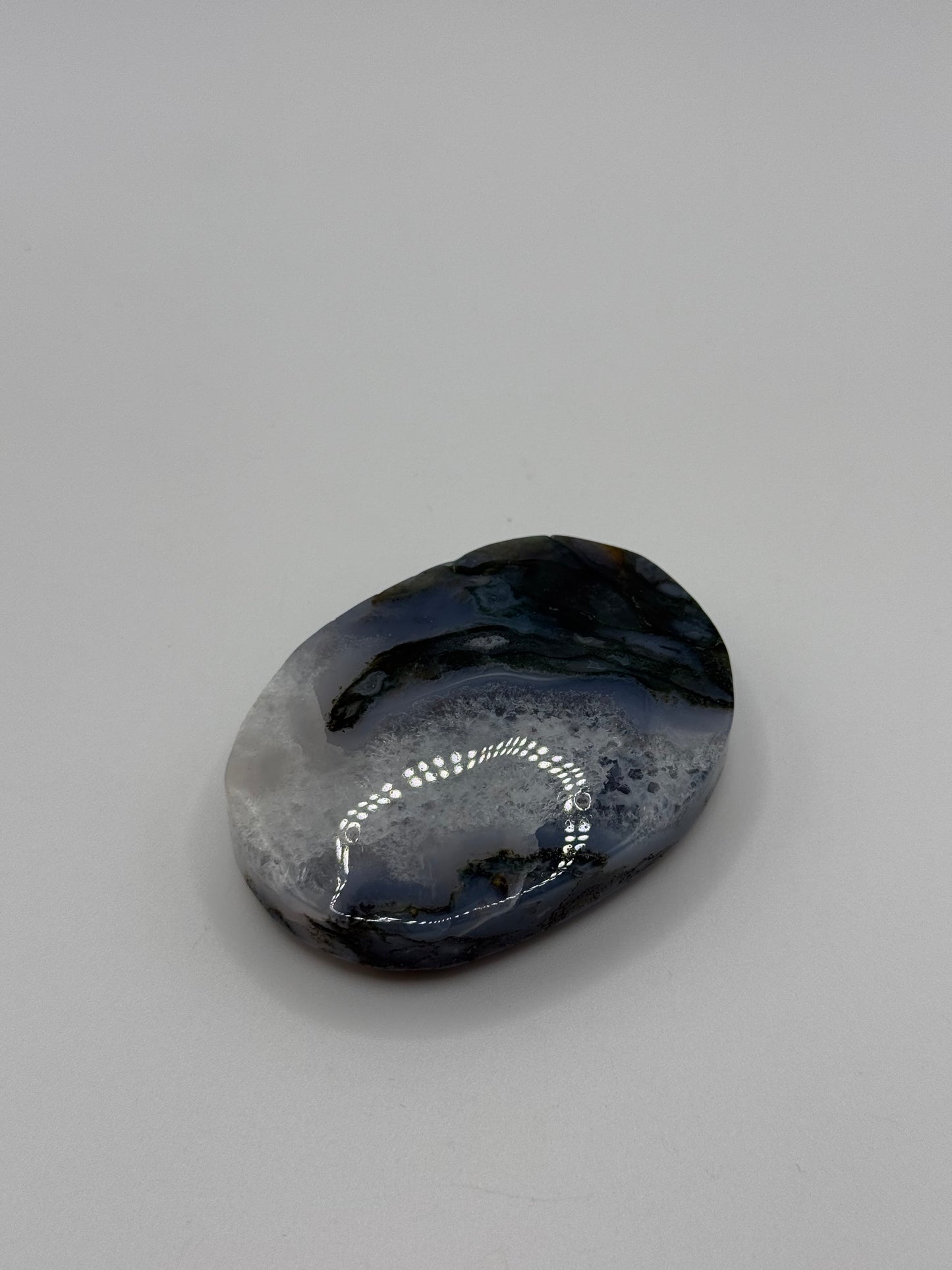 Moss Agate Palmstone