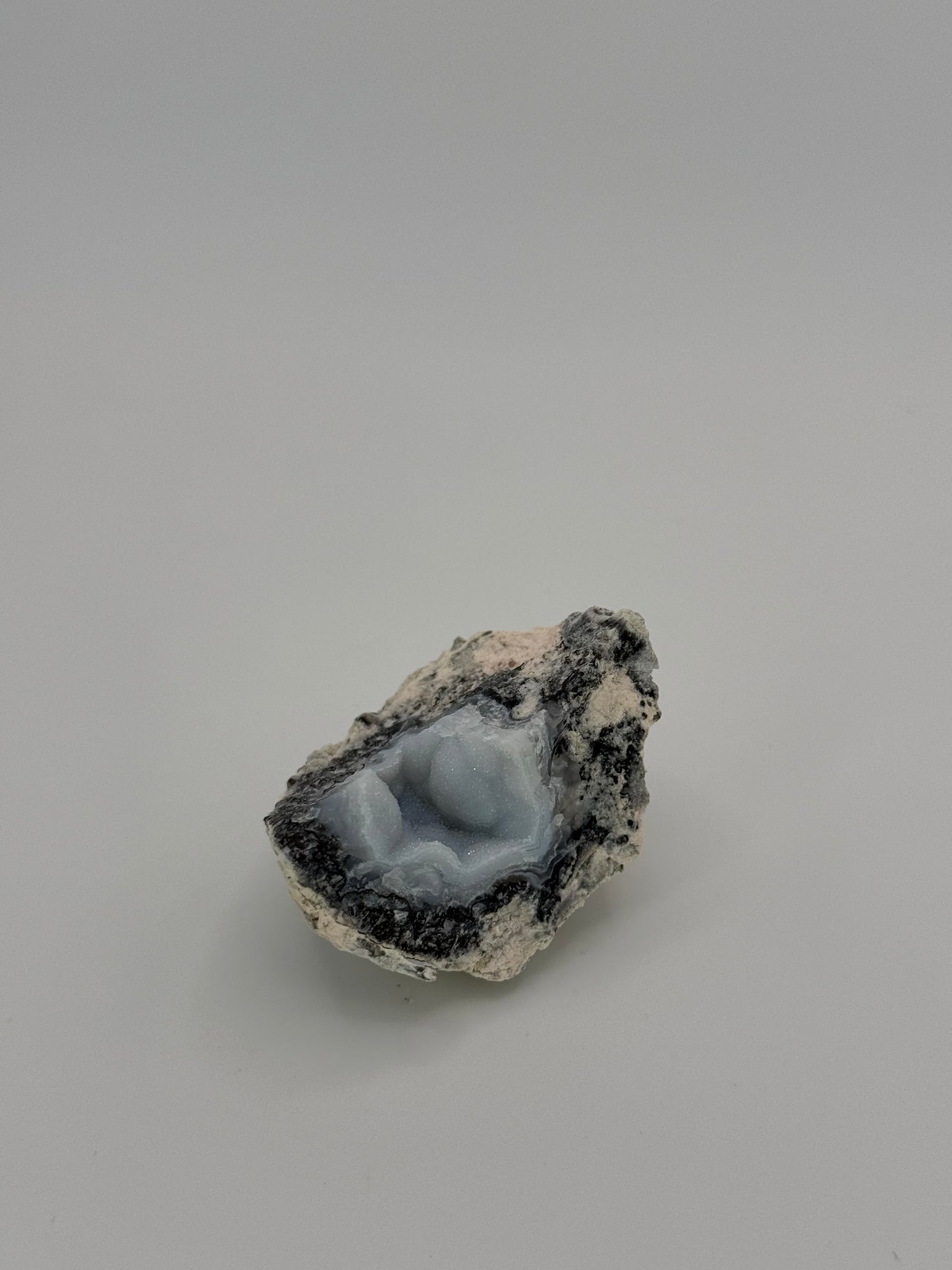 Blue Lace Agate Geode