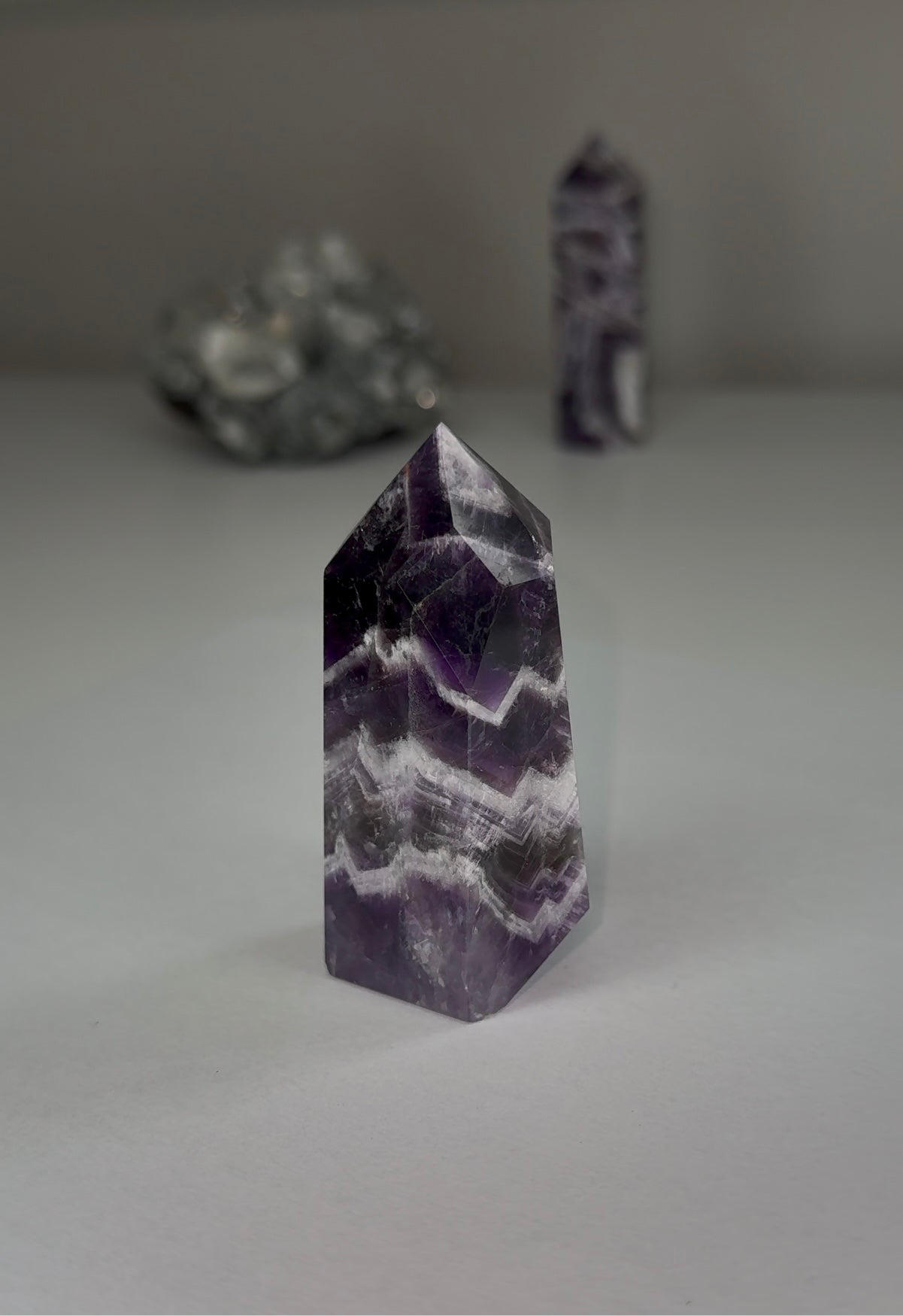 Chevron Amethyst Tower