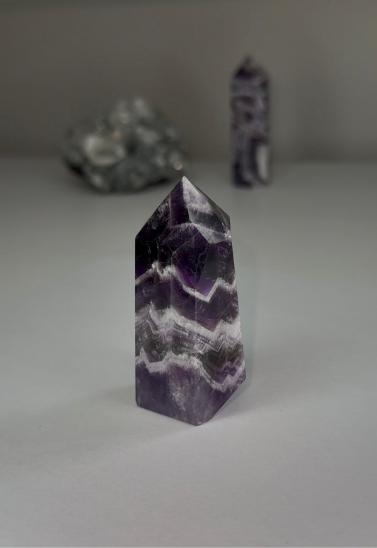 Chevron Amethyst Tower
