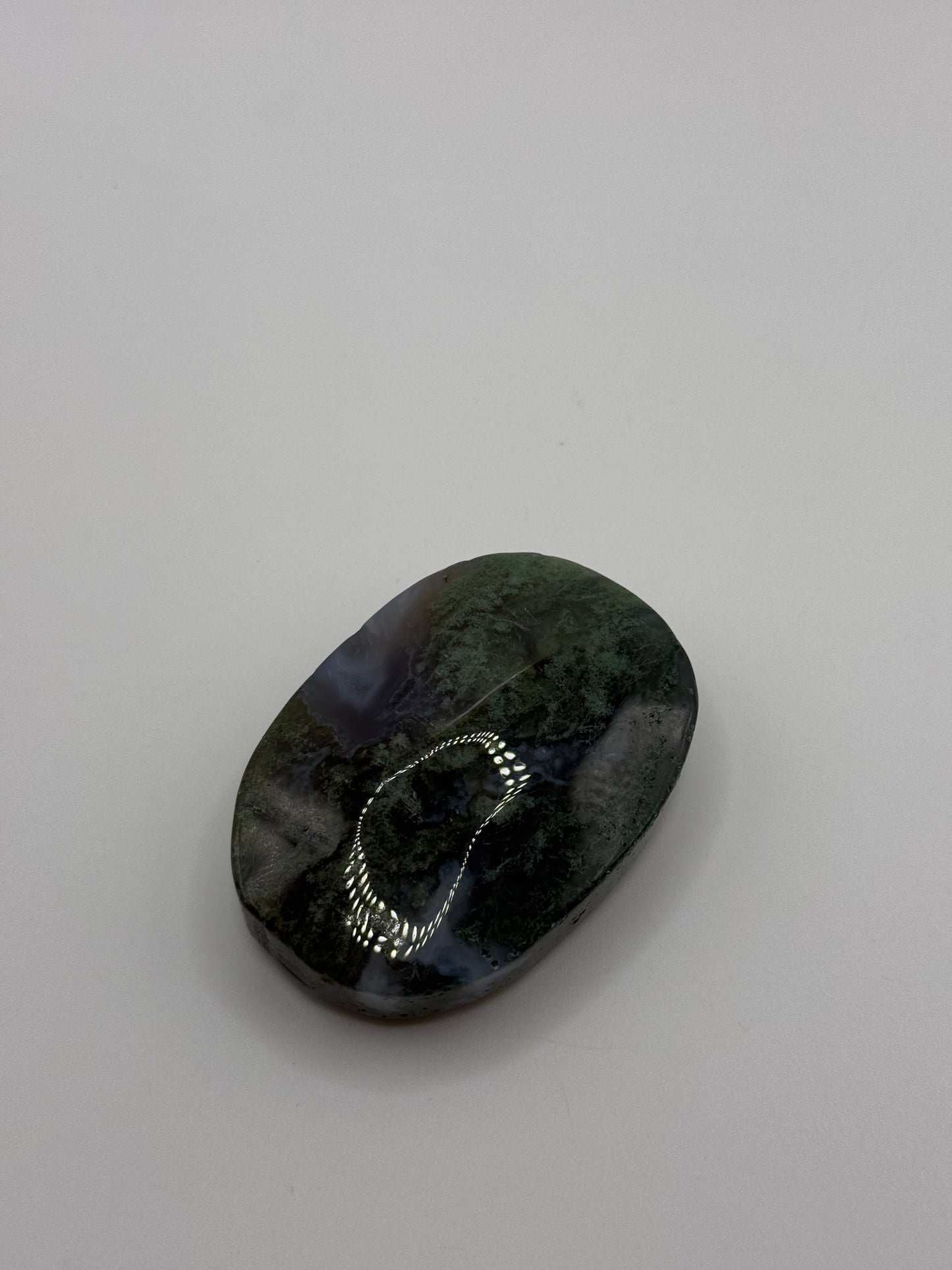 Moss Agate Palmstone